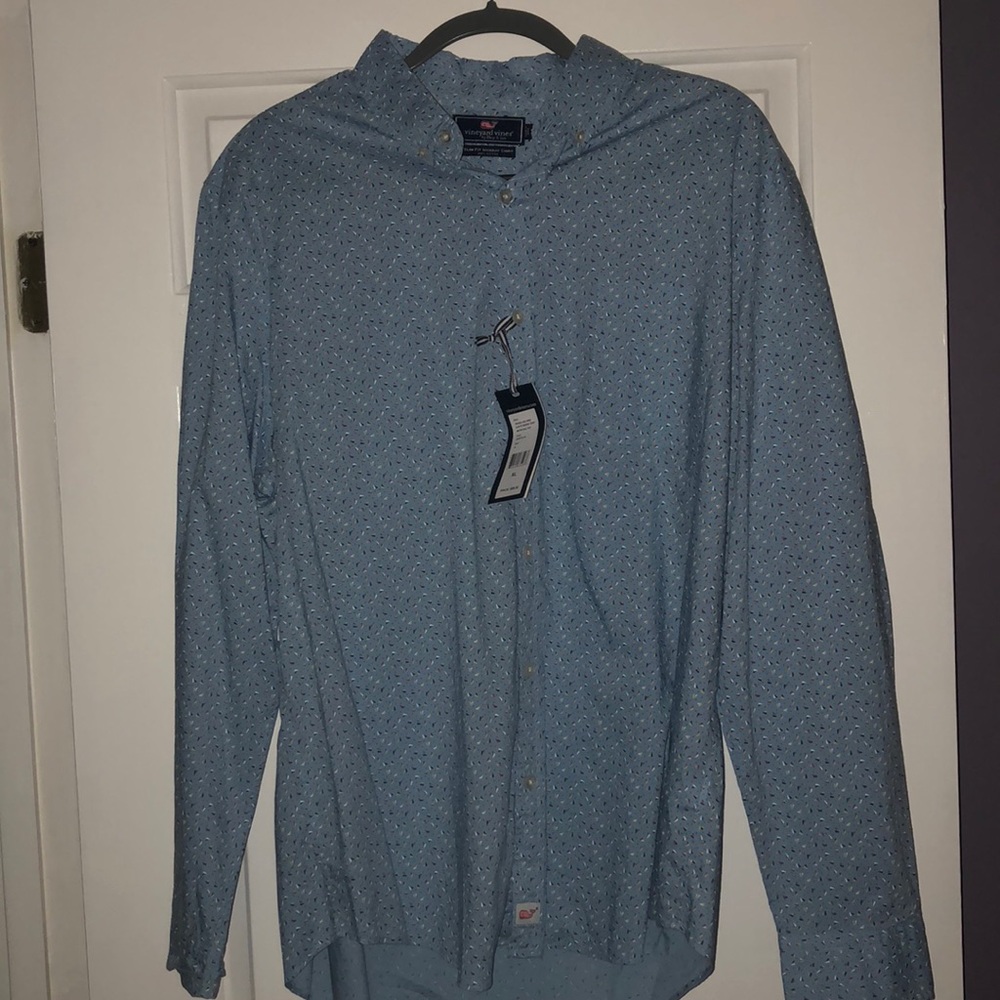 Brand New Vineyard Vines Slim Fit Murray Shirt